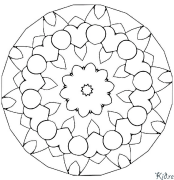mandala Саҳифаҳои Рангкунии Чопшаванда